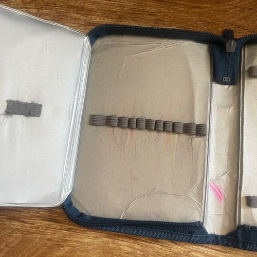 School pencil case used with car design
