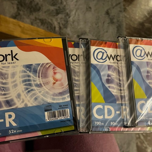 CD-R brand new in original packaging