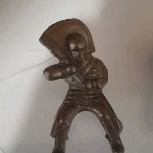 Metal warrior figures like new, set of 3
