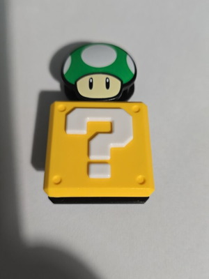 Kinder Joy Mario Green Mushroom like new