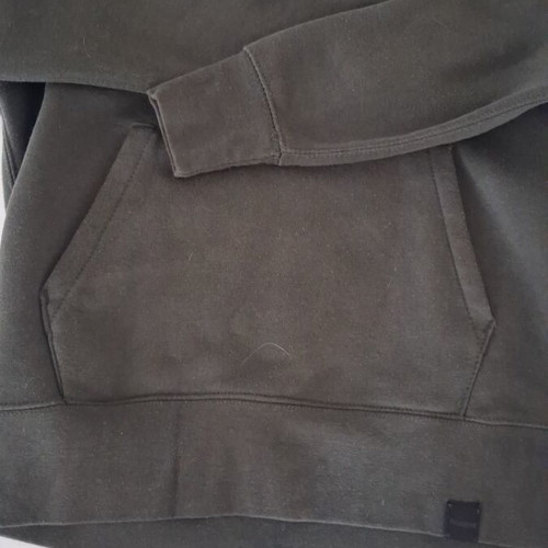 Pull & Bear hoodie, olive green, size XS
