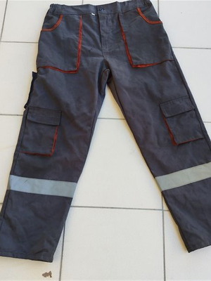 Epica star Grey work pants used, size L