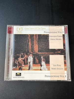 Great Voices of the Opera Primadonnas Vol. 3 & 4 2 CD set