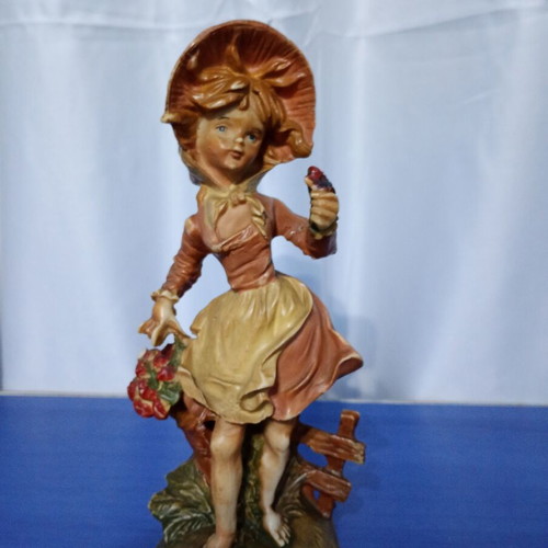 Decorative figurine like new, height 22 cm