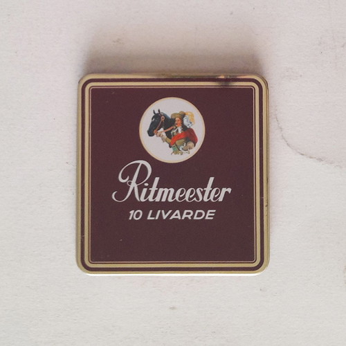 Ritmeester Livarde metal tobacco box used