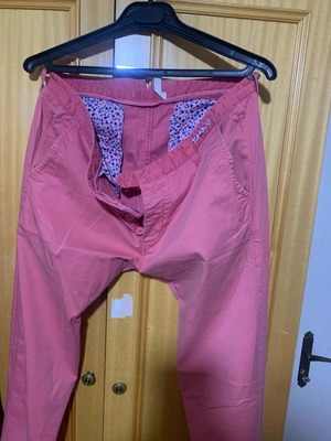 Men's pants used pink, size XL