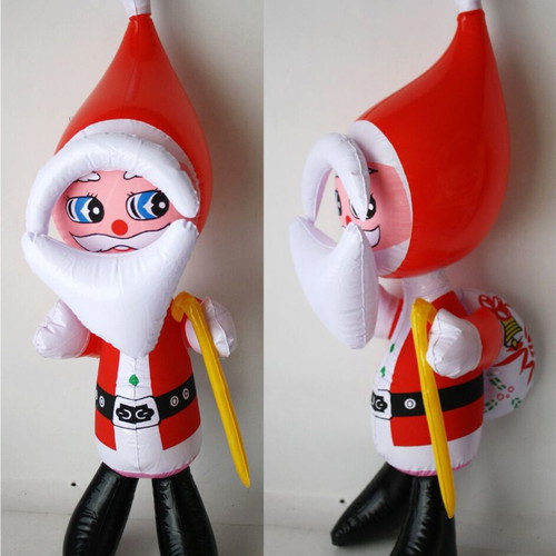 Vintage 80's Inflatable Santa Claus 58cm new