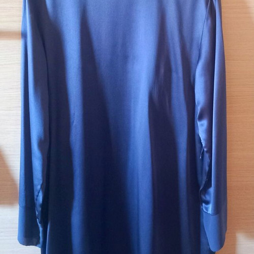Neyret Silk Gown Like New, Blue and Purple, Size M