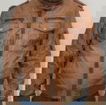  Brown Jacket Berto Lucci XL