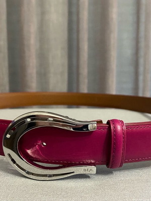 Ralph Lauren belt new, brown and red, size 100