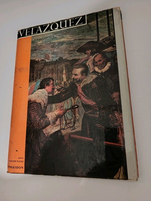 Velazquez art book used, Phaidon edition