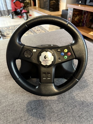 Logitech Precision Wheel for Original Xbox used