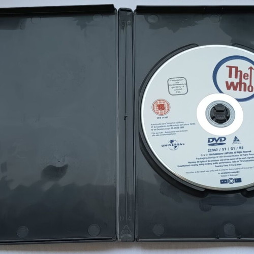 The Who Trente Ans De Maximum R&B Live DVD, rock
