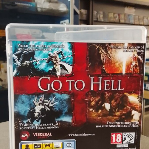 Dante's Inferno PlayStation 3 game like new