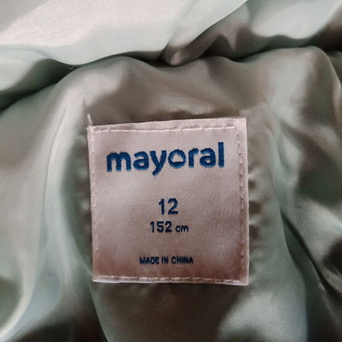 Mayoral fur coat for girls 12 152 mint like new