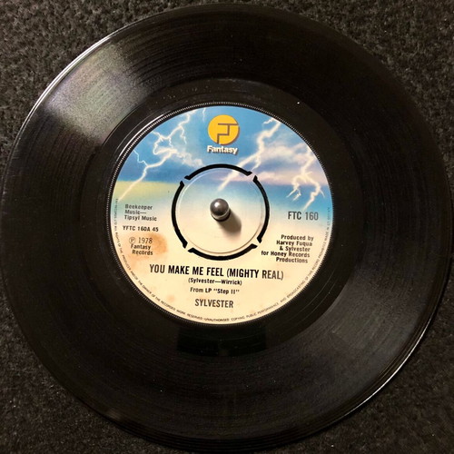 Sylvester You Make Me Feel (Mighty Real) 7" vinyl, 45 RPM, single used, pop