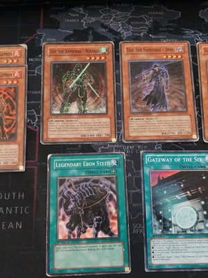 The Six Samurai Core Yu-Gi-Oh! cards used