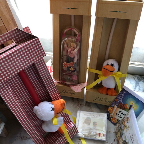 Easter candles, cards and CD new