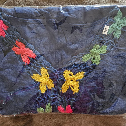 Caftans new, pack of two, blue and red