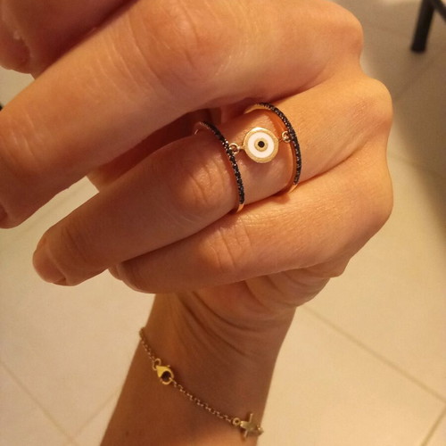 14K Rose Gold Ring with Zircon Kritsimis Jewellery New