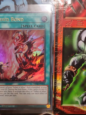 Yu-Gi-Oh! Branded Bond card used, collectible