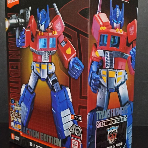 Hasbro Blokees Transformers G1 Optimus Prime Action Edition model kit new