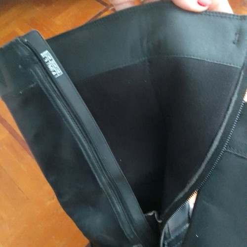 Geox leather boots size 36 like new, black