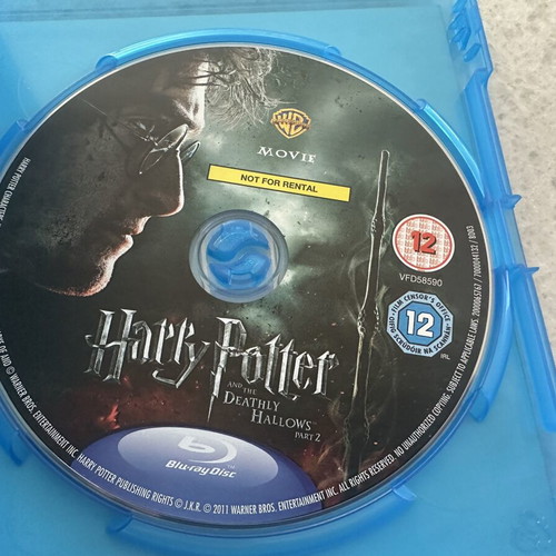 Harry Potter Blu-ray set of 5 discs with English subtitles like new