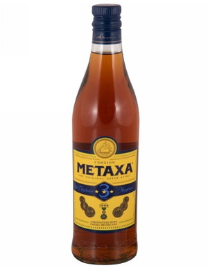 Metaxa Brandy 3* 700ml new, pack of 5 bottles
