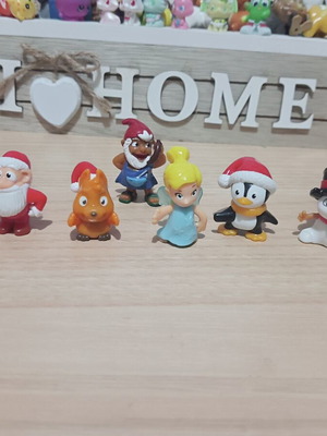 Kinder Christmas collectible figures like new