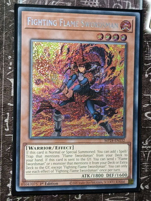 Fighting Flame Swordsman Yu-Gi-Oh! card