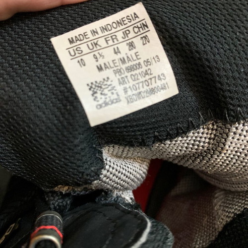 Adidas AX1 μποτάκια πεζοπορίας 44 μεταχειρισμένα, μαύρα