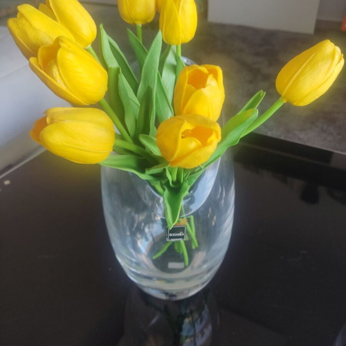Rogaska crystal vase like new, handmade