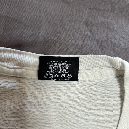Stussy Positive Vibration Tee like new, oversized fit, white and grey, size M
