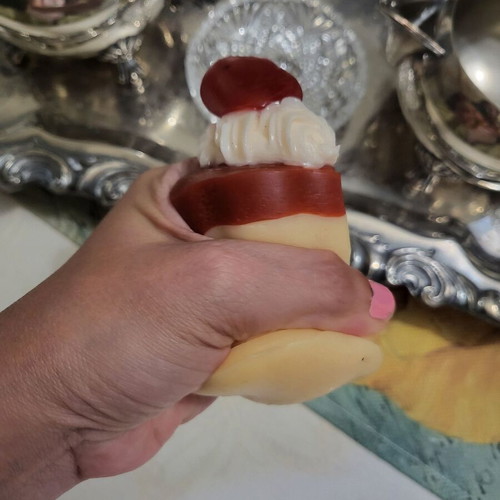 Anti Stress Squeeze Cake like new with muscle relaxation CD