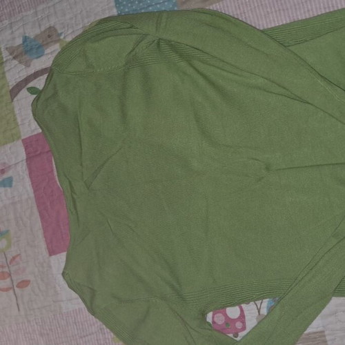 Celestino cardigan like new, soft fabric, size M, green