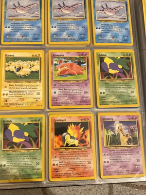 Pokemon Neo Genesis vintage set like new