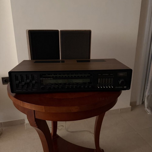 Vintage Hi-Fi SABA Studio 8070 with 35 K speakers, like new
