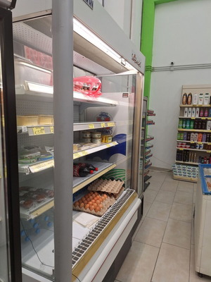 Open Refrigerator 2m x 1.30m used, fully functional
