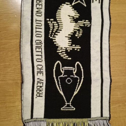 Juventus scarf 80s new, single-sided