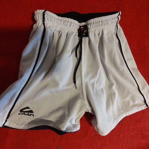 Caan kids football sports set like new, reversible black and white