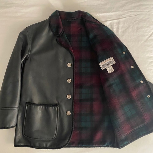 Vintage Krizia Jeans jacket used, size 42, black