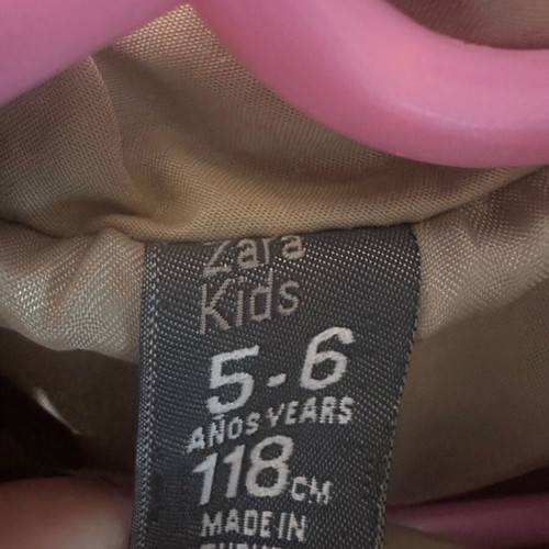 Zara capartinoula for girl like new, beige, age 5-6