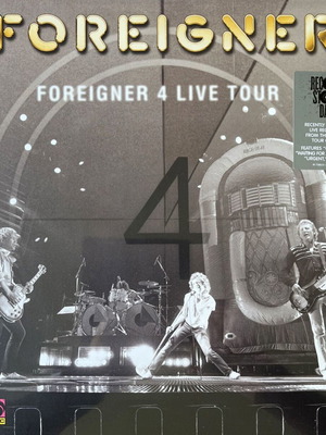 Foreigner 4 Live Tour 2026 Limited Edition 2LP Vinyl New