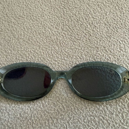 Gucci GG 2419/S sunglasses used, grey and turquoise