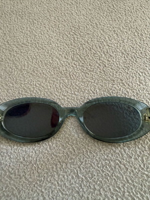 Gucci GG 2419/S sunglasses used, grey and turquoise