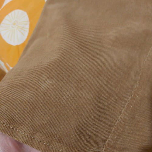 Fidele midi corduroy skirt like new, beige, size M