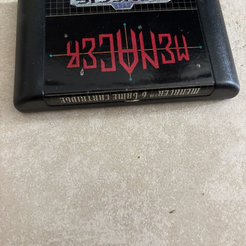 Menacer Sega Genesis game cartridge