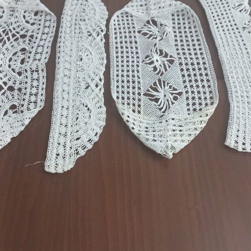 Lace for pillowcases new, set of 3 pairs