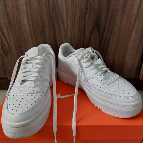 Nike Court Vision Alta women's shoes white size 40